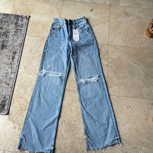 Zara wide leg jeans